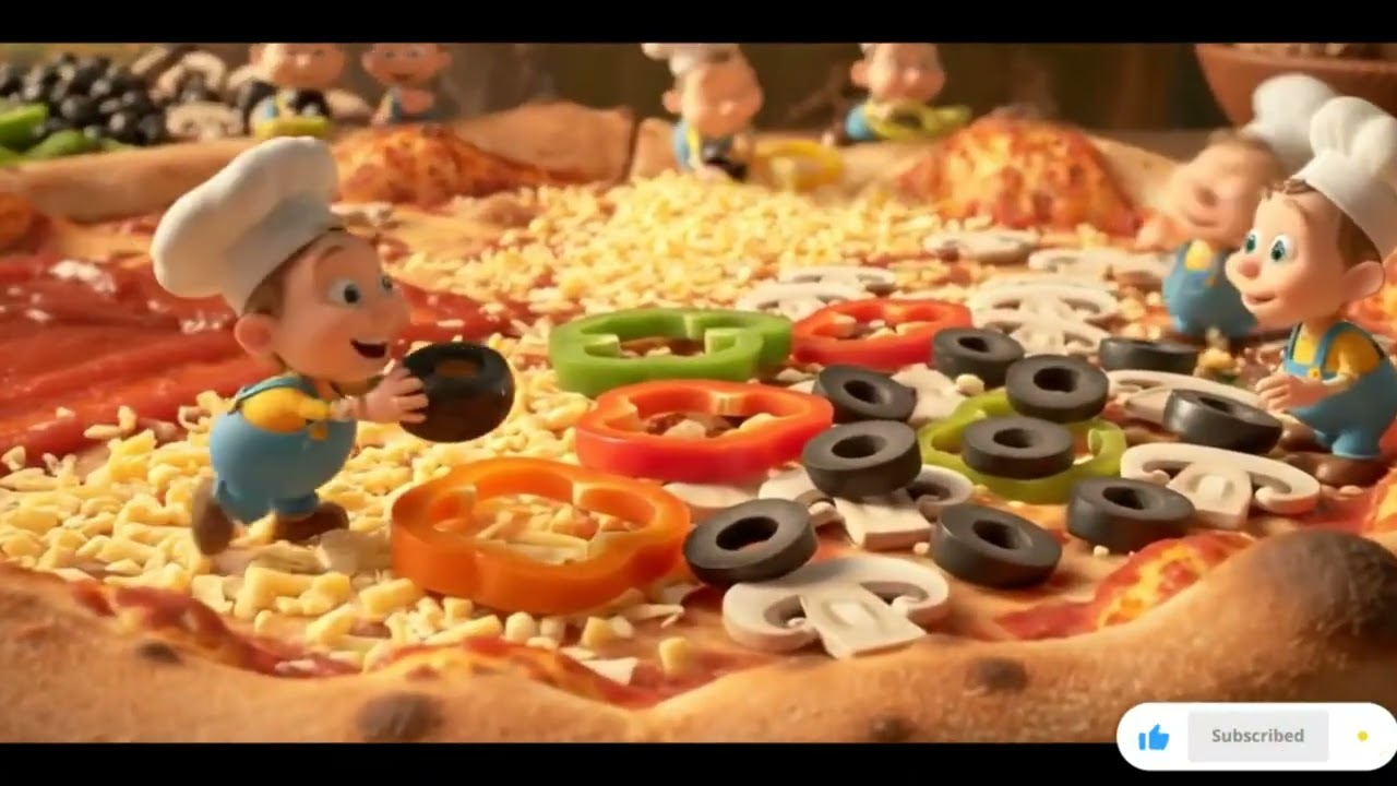 The pizza making video 