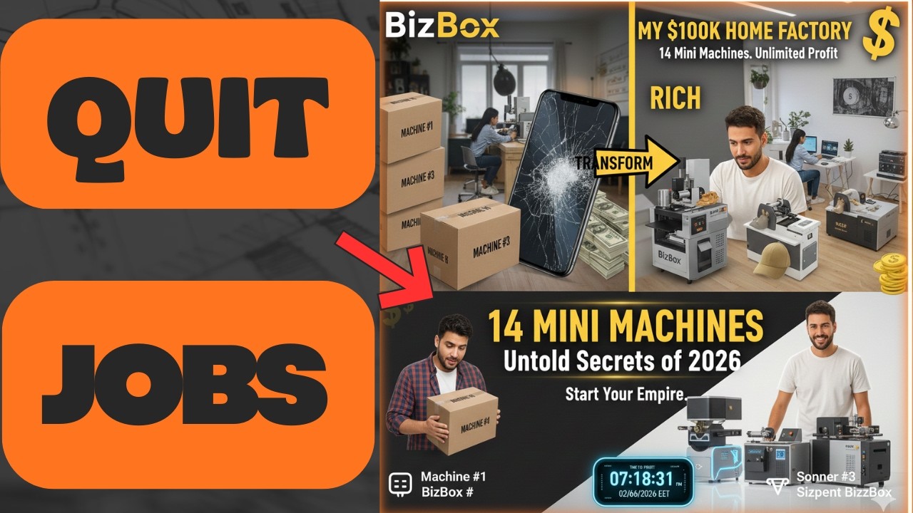 14 Machines Making People Rich in 2026 And You’ve Never Heard of Them