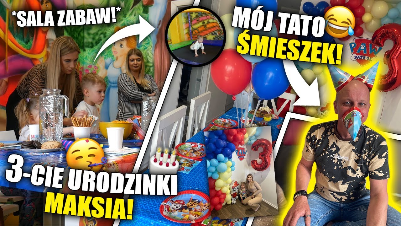 DWUDNIOWE URODZINY MAKSIA 🎁🎈🎉