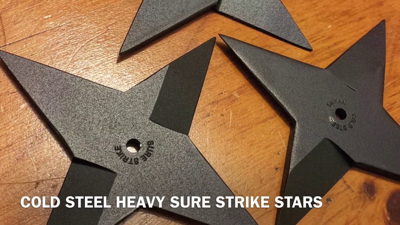 COLD STEEL SURE STRIKE THROWING STARS