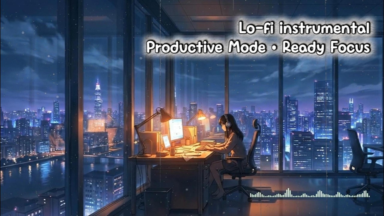 Productive Mode • Ready Focus - Lo-fi instrumental