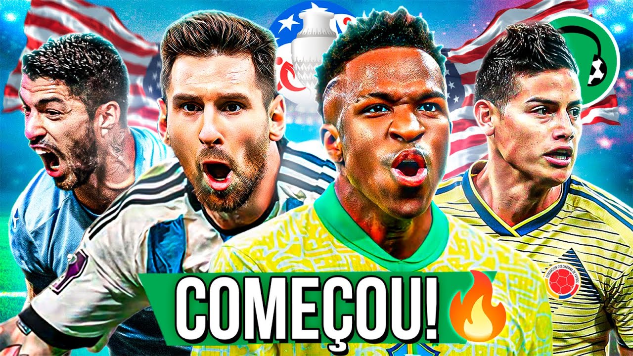 ♫ A COPA AMÉRICA COMEÇOU!!! | Paródia We Are One - Pitbull