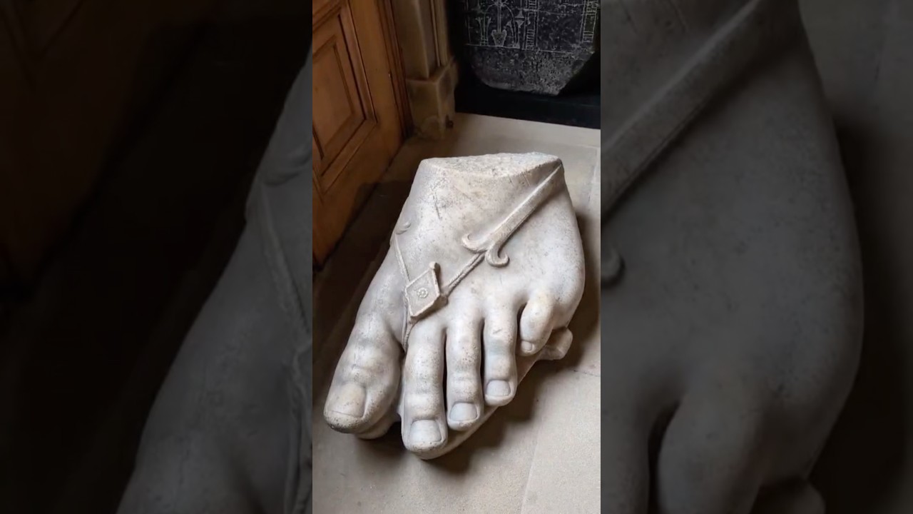 2000 year old Colossal foot #history