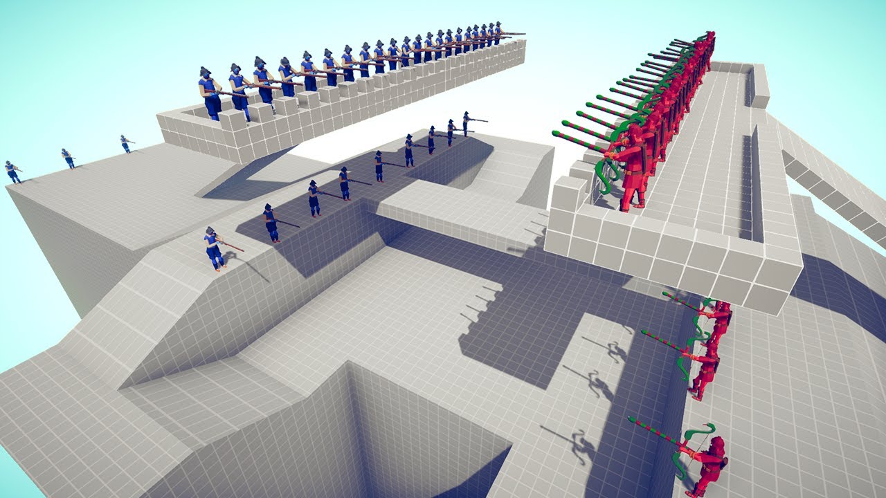 Tournament On The Modern Port Map | Totally Accurate Battle Simulator TABS