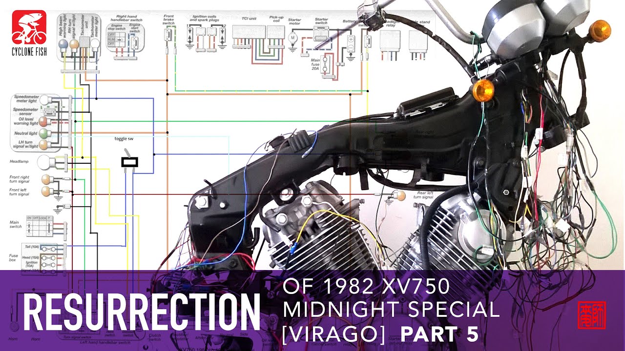 Part 5:  Resurrection of 1982 XV750 [Virago]