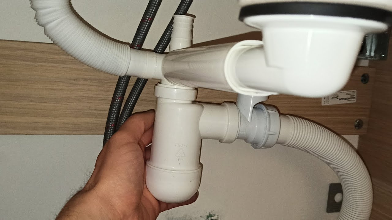 🔧 How To Install Assembly Water Trap siphon - Montage syphon &eacute;vier IKEA