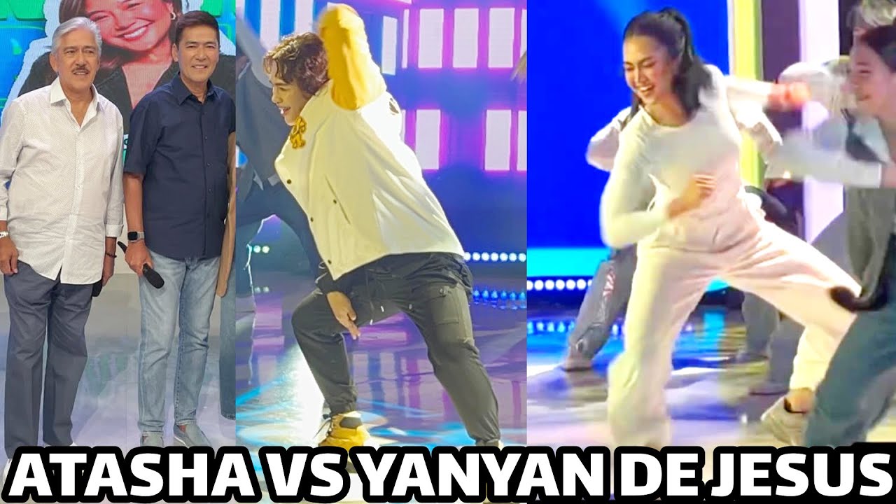 Bossing Vic Napa-NGANGA sa DANCE Showdown ni Atasha Muhlach at Yanyan De Jesus