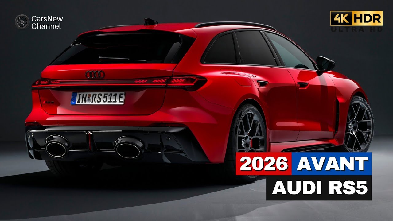 All-New 2026 Audi RS5 Avant Revealed – The Ultimate Super Wagon Is Here!