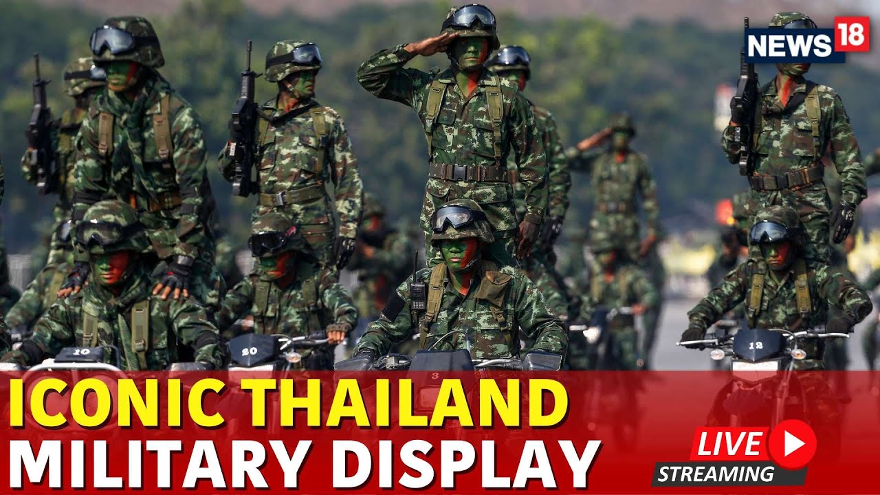 Thailand Military Parade | King Maha Vajiralongkorn Birthday | Thailand Military Parade 2024 | N18G