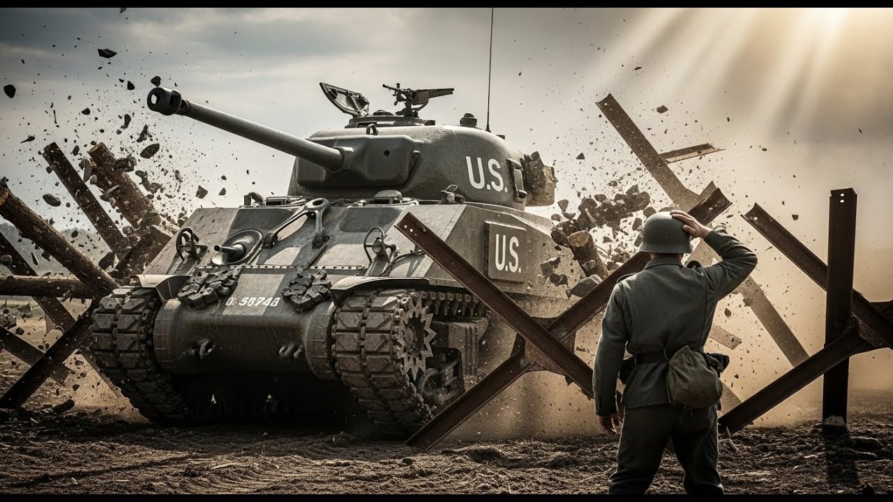 How German Engineers &ldquo;STOOD SILENT&rdquo; When an American Prototype Tank Drove Through Their Barricades