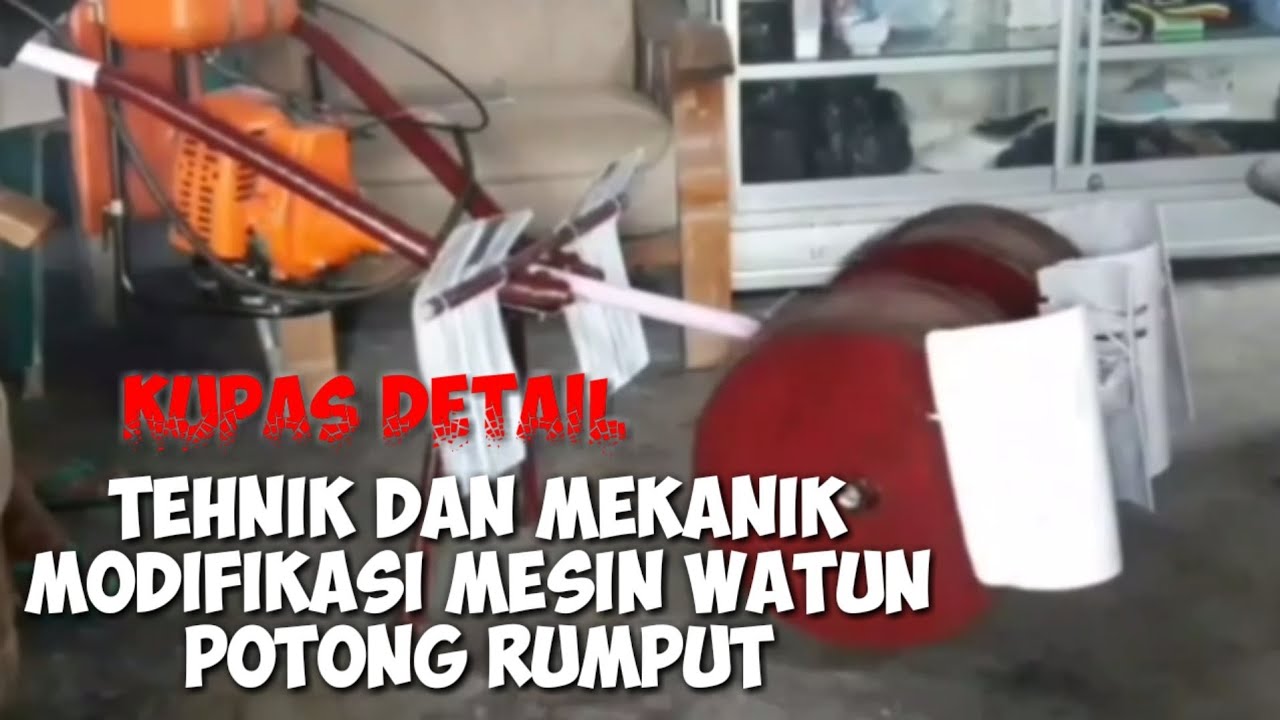 BEDAH TUNTAS MEKANIK ALAT MATUN  MESIN MODIFIKASI