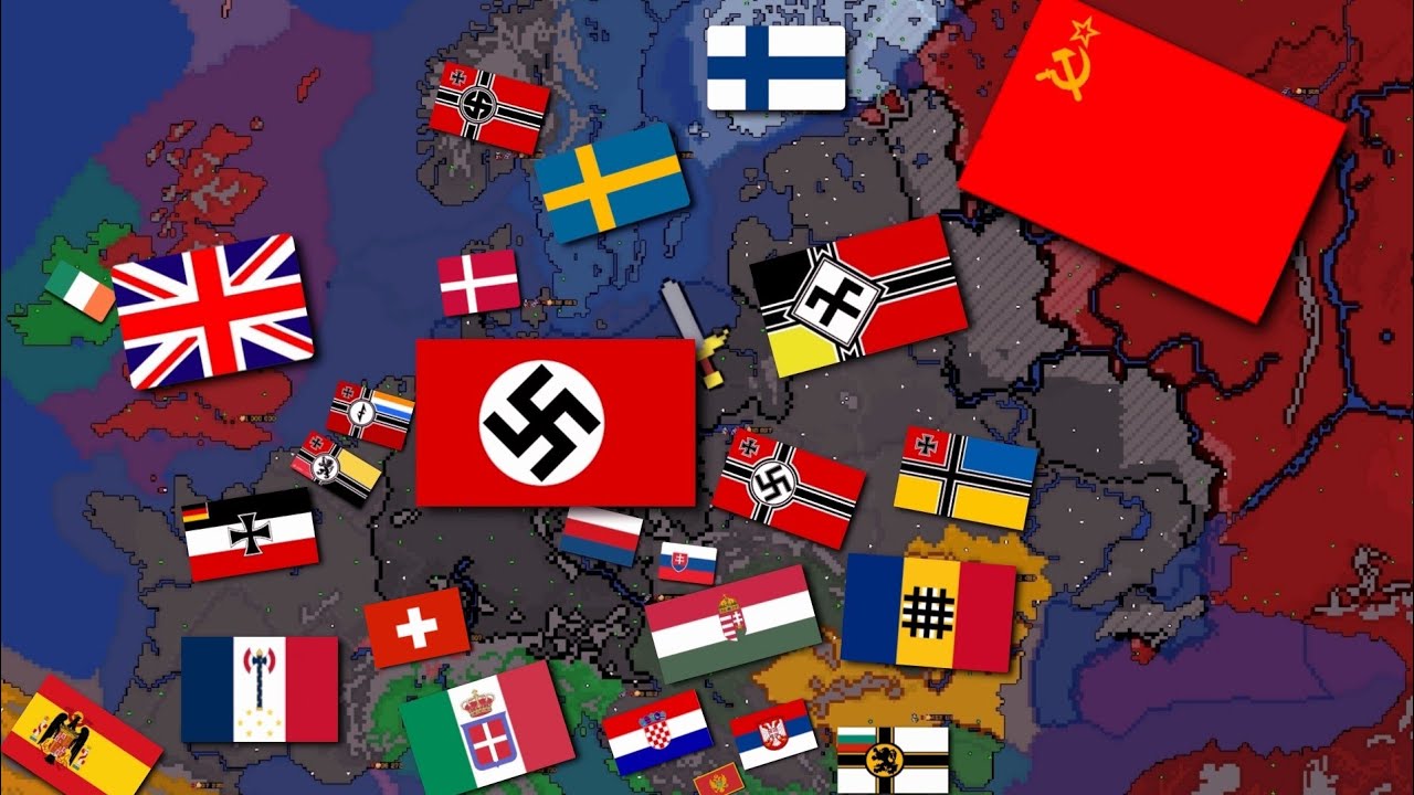 WORLD WAR II || REMAKE || ALL FRONTS || AGES OF CONFLICT