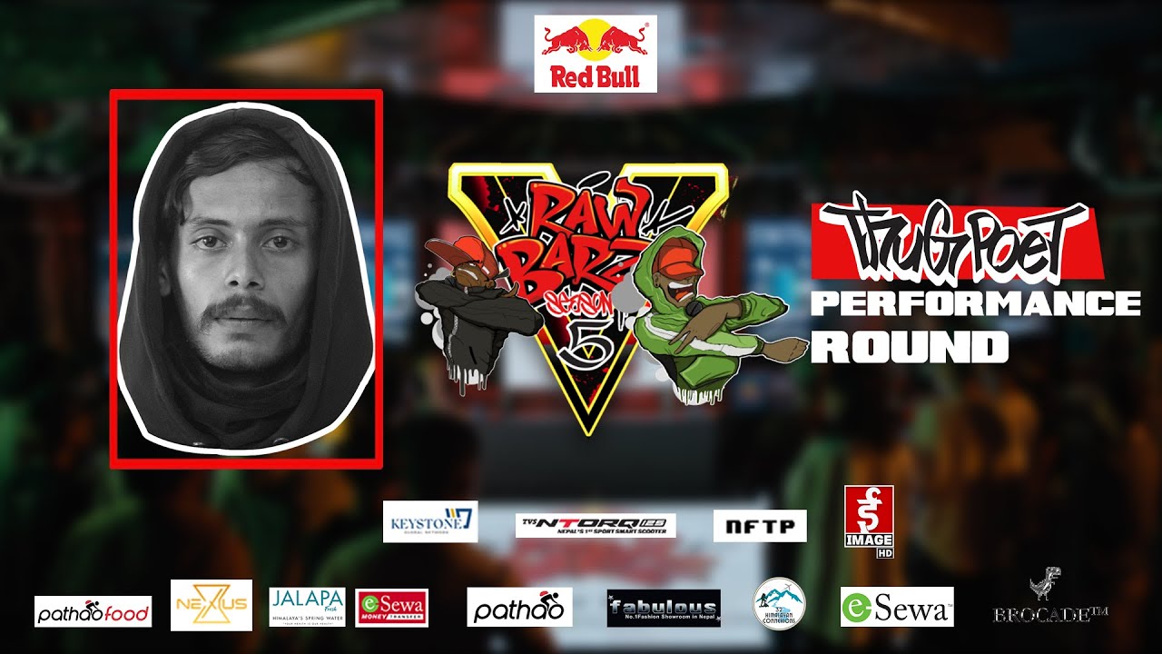 Red Bull presents RawBarz- Season 5 ||Top 15- Performance Round||Thug Poet||