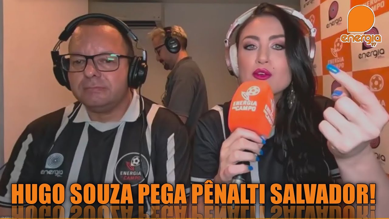 REAÇÕES DA ENERGIA 97! HUGO SOUZA PEGA PÊNALTI E CORINTHIANS VENCE BRAGANTINO