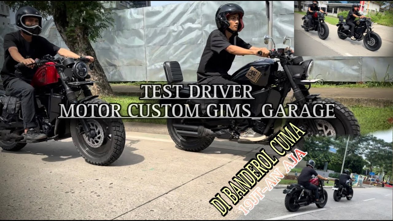 ТЕСТ-ДРАЙВ МОТОР CUSTOM BOBBER DI GIMS_GARAGE || 19JT-AN AJA