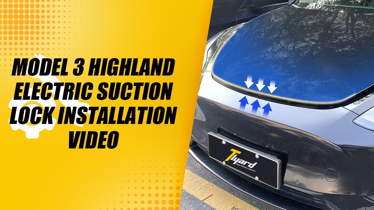 Model 3 Highland Electric Suction Soft Closing Lock Installation Video