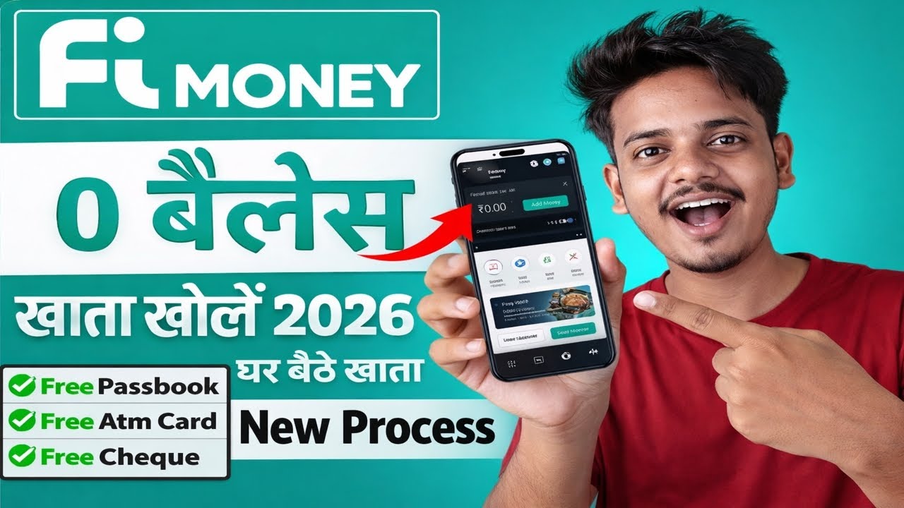 Fi Money Zero Balance Account Open 2026 | Full Process Step by Step !! Fi money Money saving account