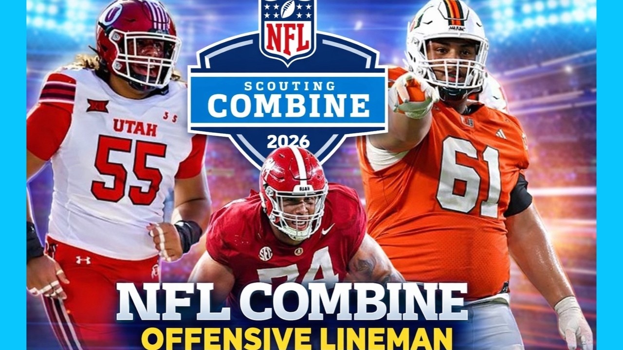 NFL 2026 Combine Day 4 | Offensive Linemen | Live Watch Along | #nfl #nflcombine #nflfootball