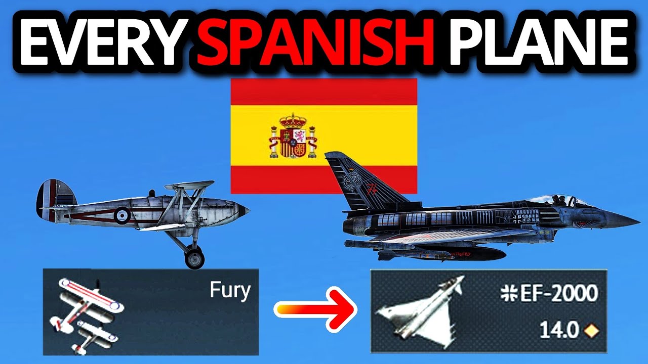 1 KILL IN EVERY SPANISH PLANE EXPERIENCE (reserve to toptier)