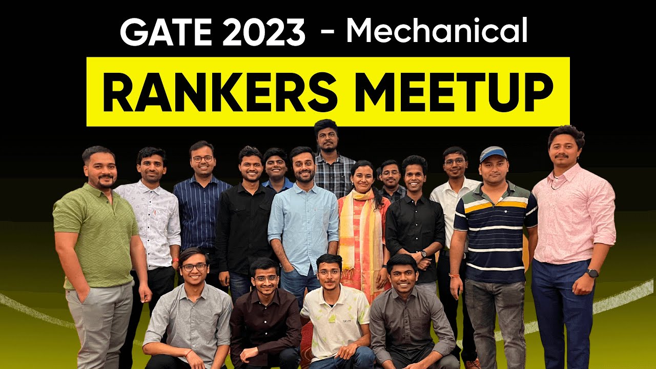 EXERGIC Rankers Event - GATE 2023 Mechanical