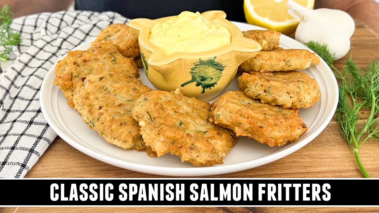 Classic Spanish Salmon Fritters | EASY 20 Minute Tapas Recipe