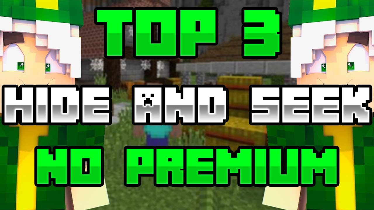 TOP 3 MEJORES SERVERS DE HIDE AND SEEK DE MINECRAFT 1.19.1 - 1.8 NO PREMIUM SIN LAG 2022 ESCONDIDAS