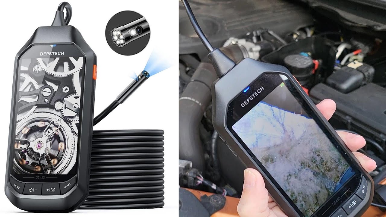 Depstech DS450 Endoscope Dual Lens: Fix any DIY Job