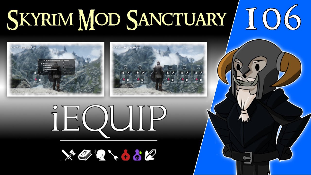SKYRIM Mod Sanctuary #106 : iEquip