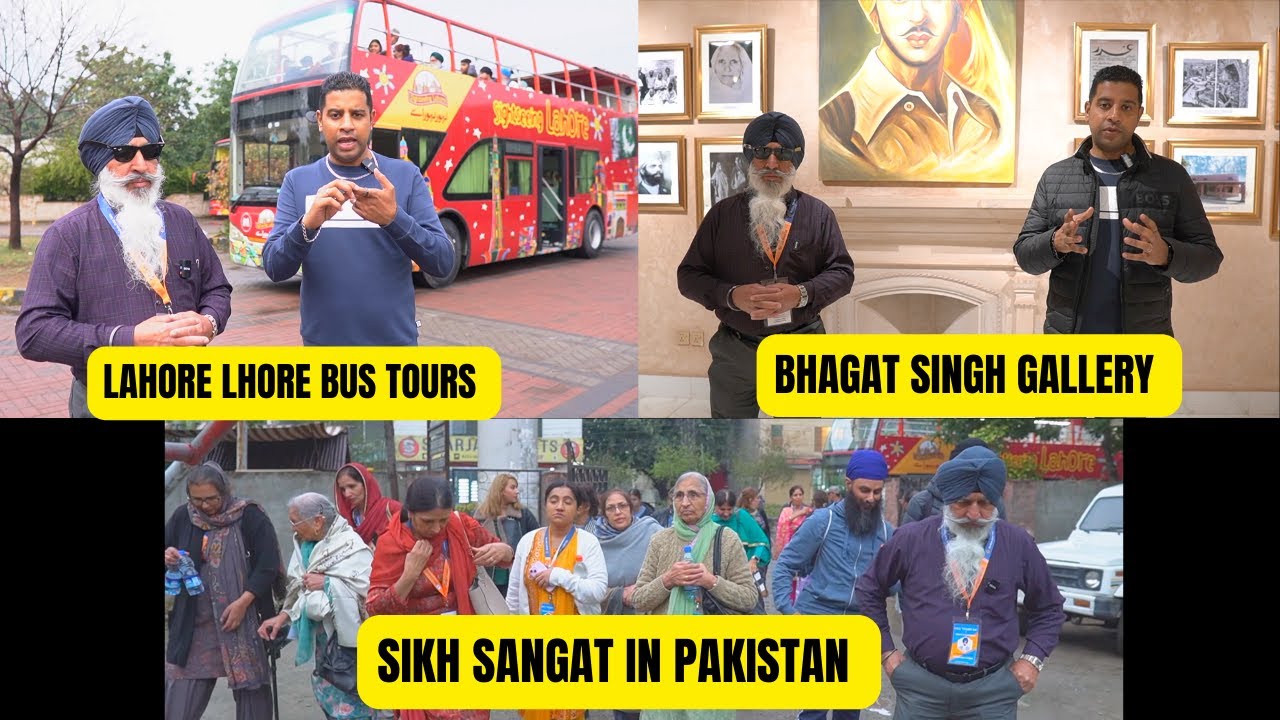 Sikh Sangat In Sikh Feb 2025 | Lahore Lahore Bus Tour | Shaheed Bhagat Singh
