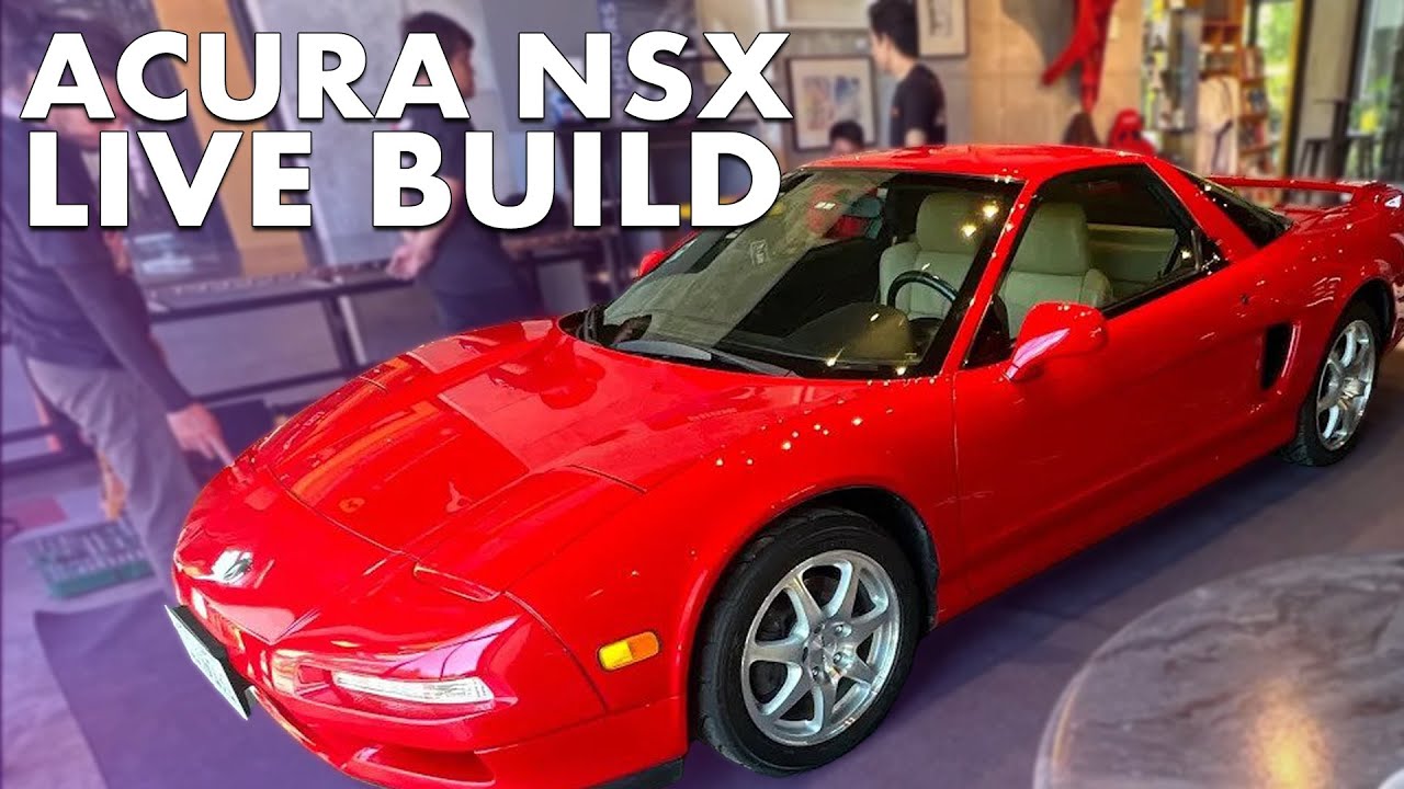 NSX Build  Widebody (Marga Hills Day 1) | LIVE BUILD Angie Mead King