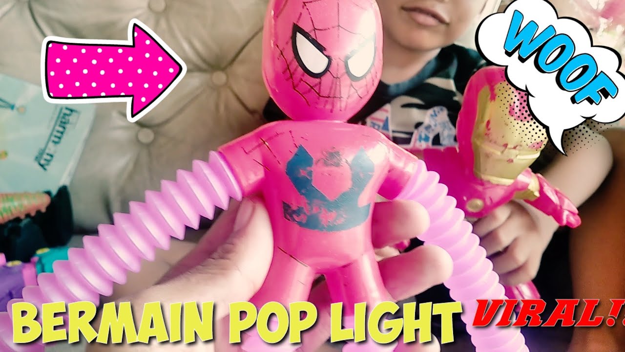 REVIEW MAINAN ANAK-ANAK TERBARU POP LIGHT VIRAL!!! POP LIGHT KARAKTER