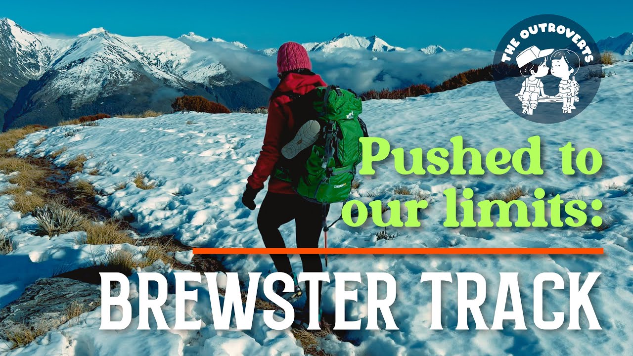 🇳🇿 BREWSTER HUT Adventure – Stunning Views & Challenging Hike in NZ’s Alps!