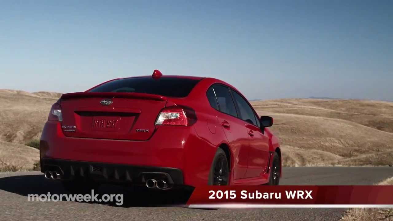 First Look: 2015 Subaru WRX