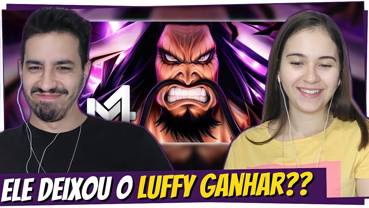 UM DOS MELHORES VIL&Otilde;ES! | Reagindo a Kaidou (One Piece) - 100 Feras | M4rkim | REACT em Casal 🔥