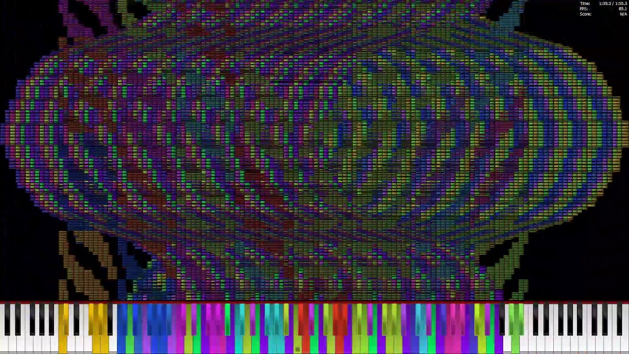 [Art MIDI] Tetris Blocks Arts V4 - (i7-11800H Legit Run)