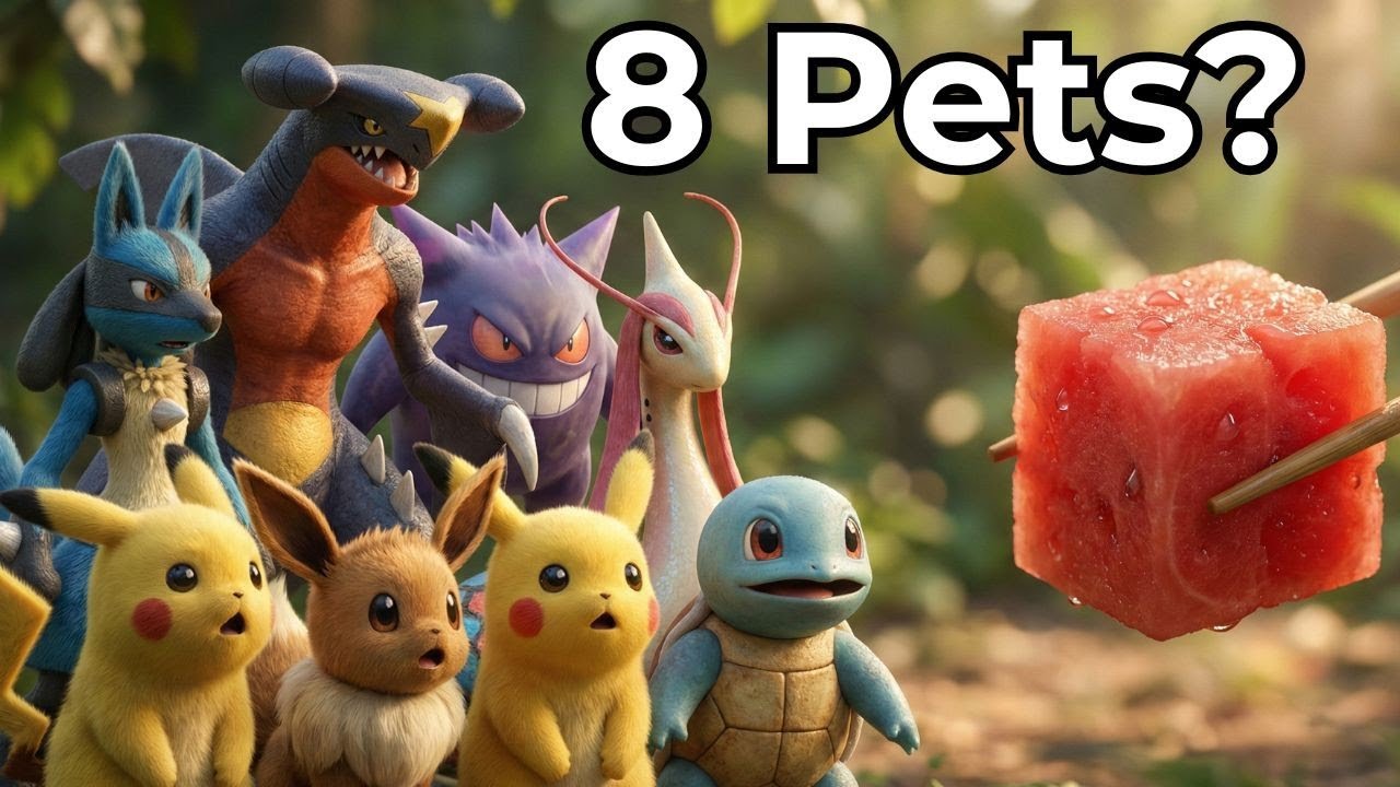I Got Eight Pokémon In Real Life
