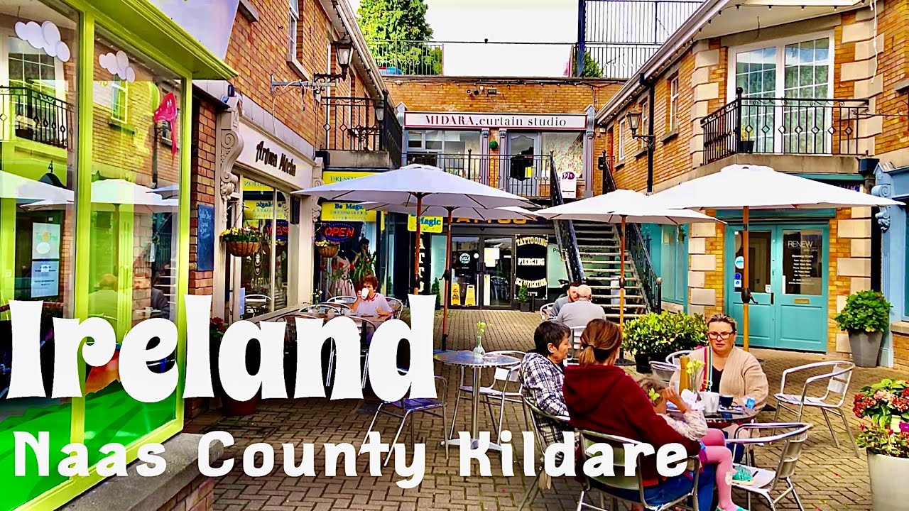 Naas County Kildare Ireland 🇮🇪 | Walking in the streets of Naas