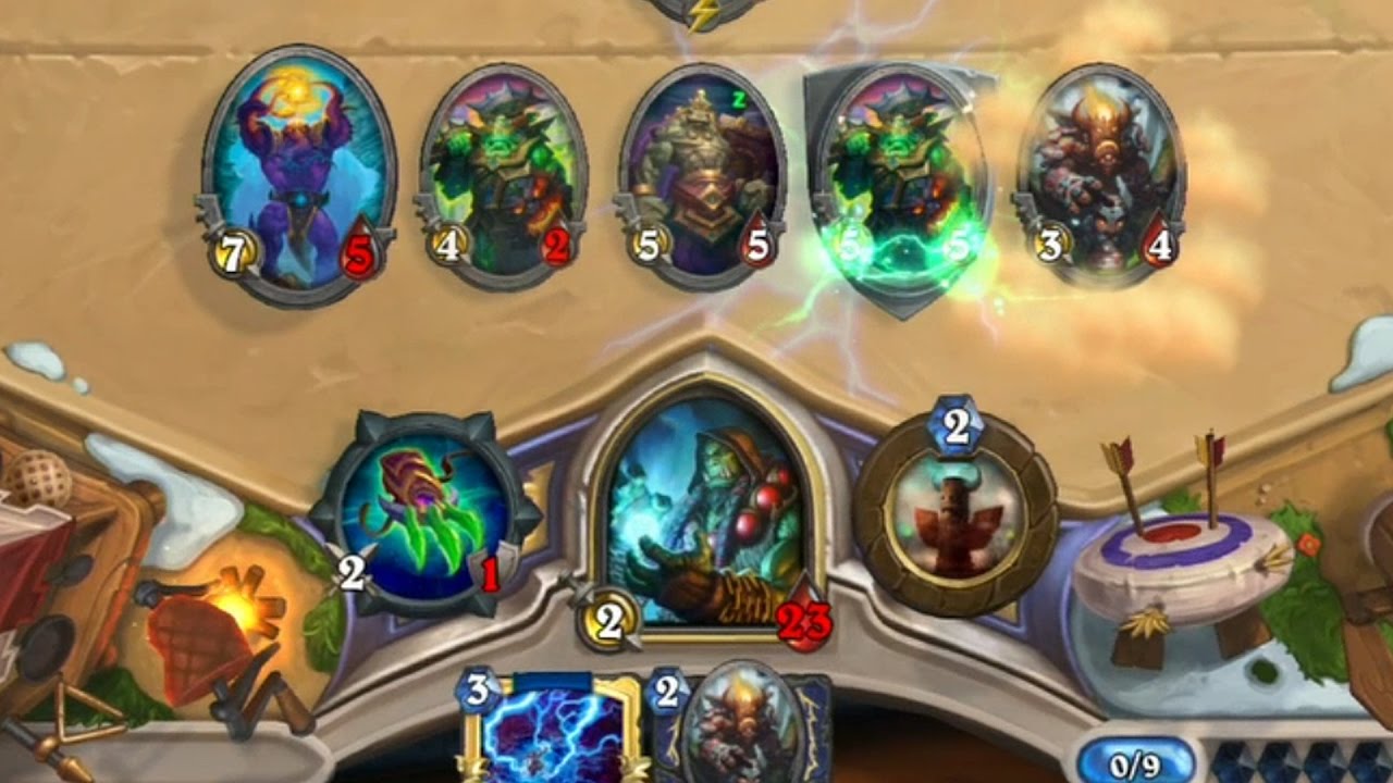 MSoG Overload Jade Shaman =o (Hearthstone Gameplay)