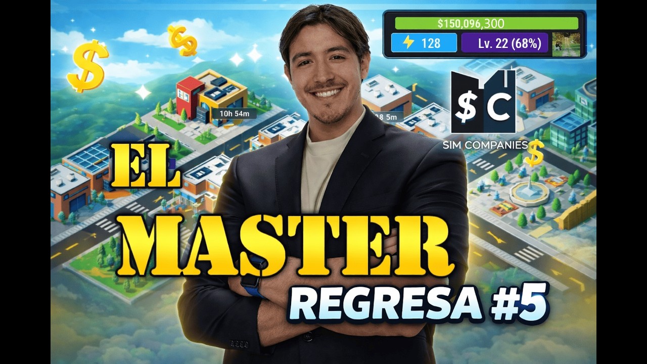 REGRESA SIM COMPANIES!! - Gasté todo mi dinero en este video ¡WOW! (dinero del videojuego)