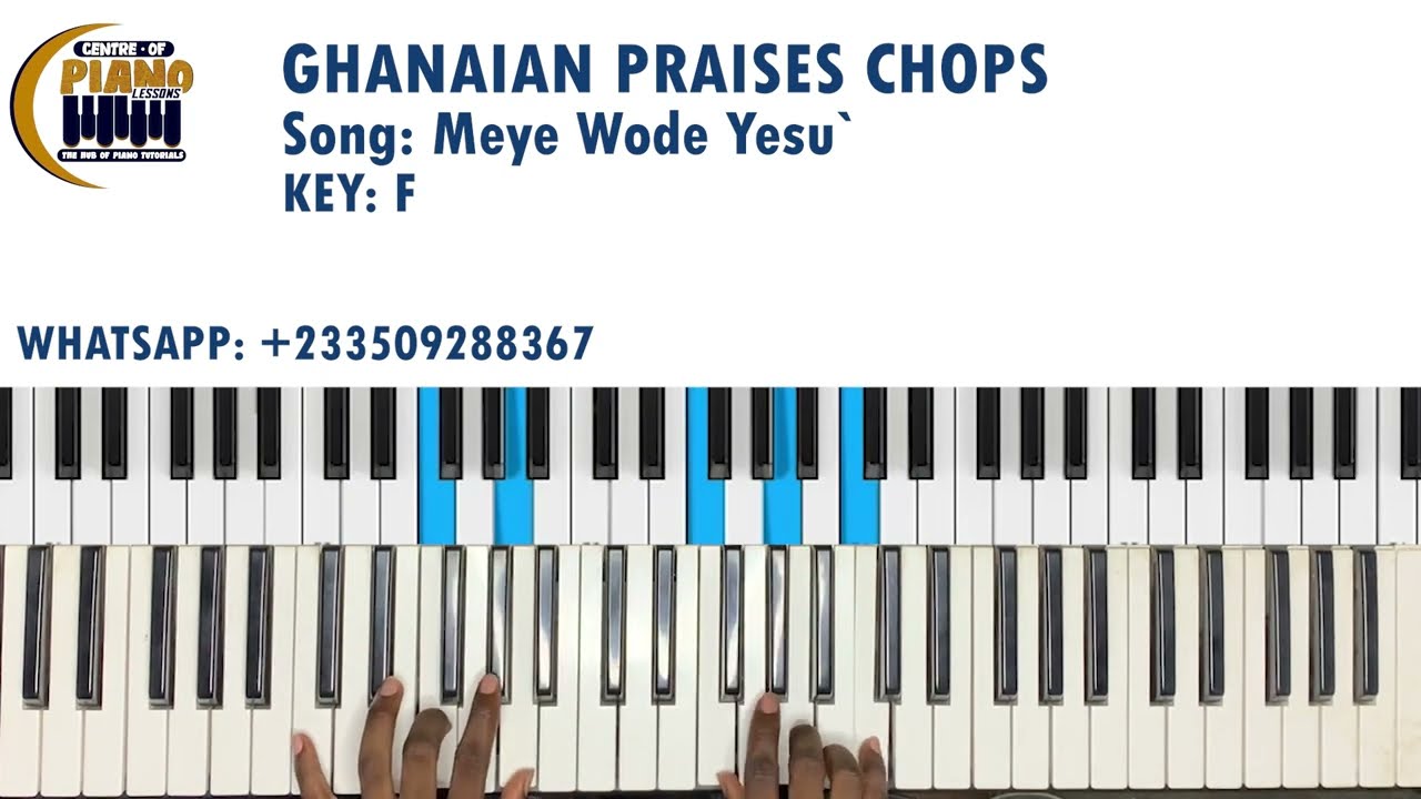 Ghanaian Praises Chops/Vamps in Key F || Meyɛ Wode Mewura Yesu
