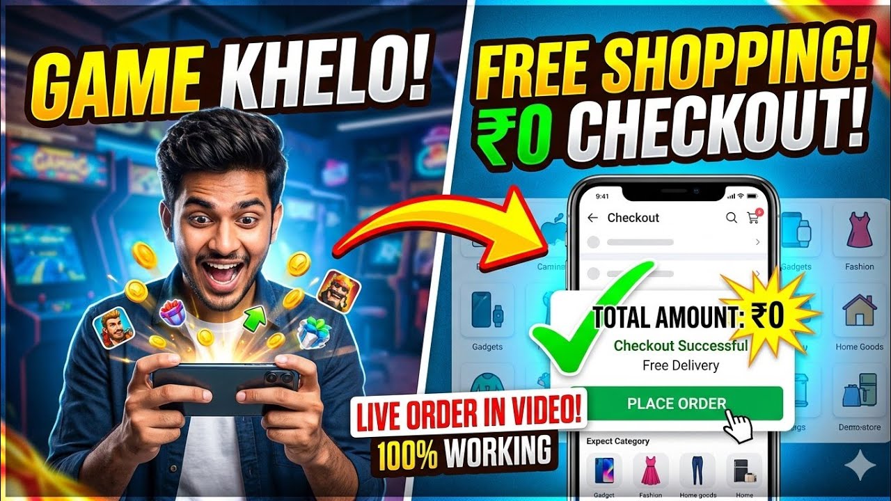 FREE Shopping App || New App In India For Free Shopping || Live Order And Proof 