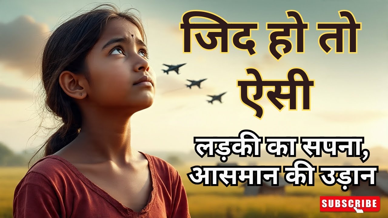 जिद्द हो तो ऐसी — एक गांव की लड़की आसमान छू गई | #reallifestory