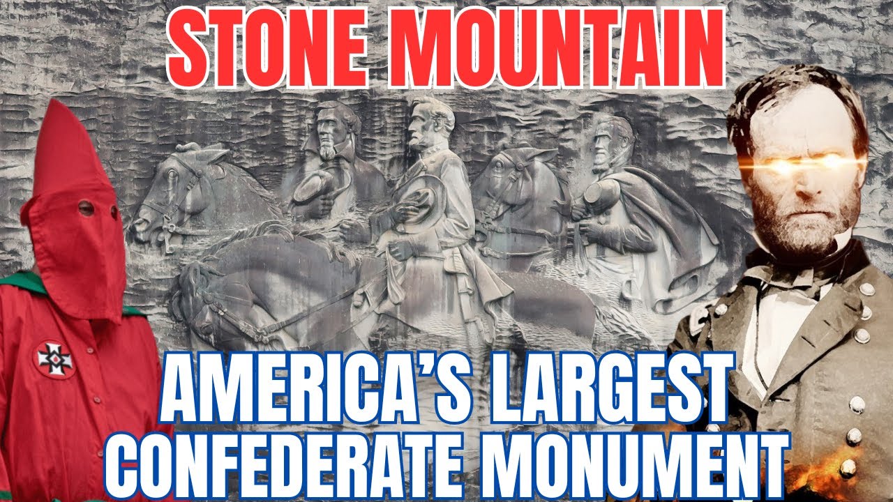 Stone Mountain: The Largest Confederate Monument in America - Controversial History + Skyride