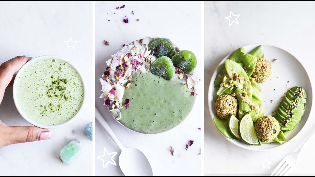 I Ate Only Green Food for 24 Hours 🌱🍏🍐  | Vegan