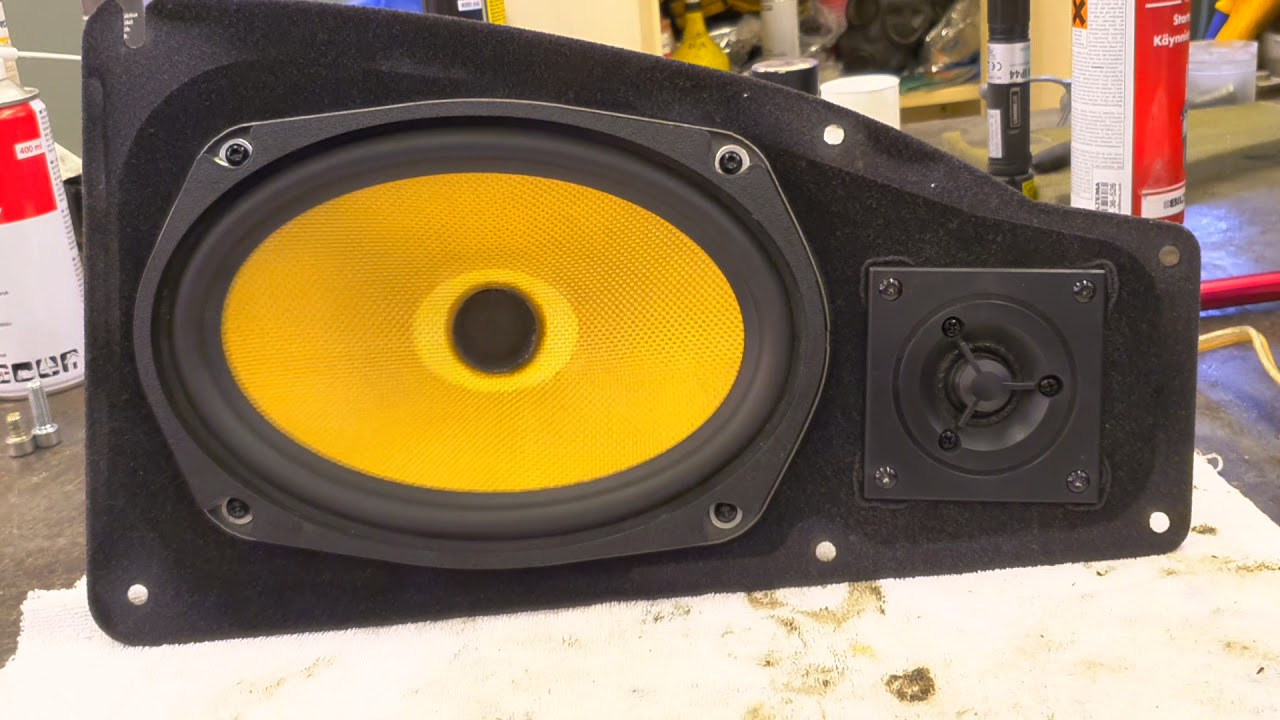 Saab 9000 Aero Speaker update