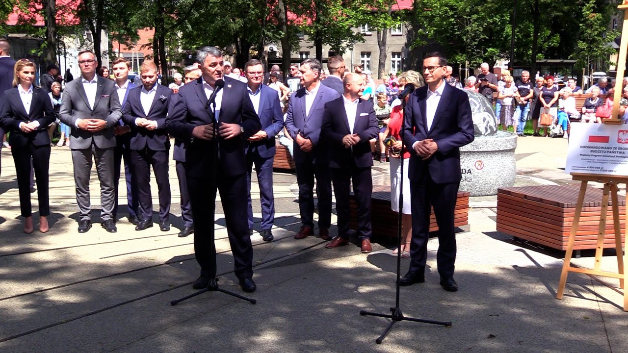 Premier w Rudzie Śląskiej obiecuje miliony 02.08.2023