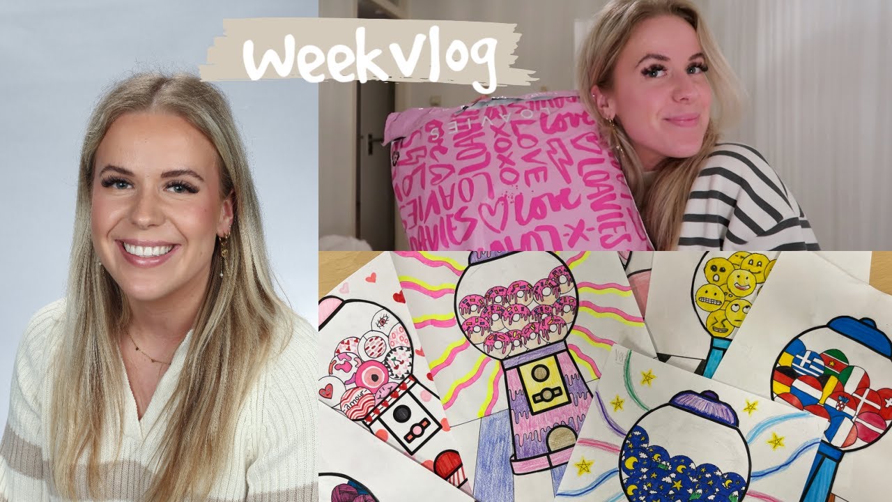 Heel veel pakketjes, mijn koffer inpakken & schoolfoto 📷💖 WEEKVLOG  | Janette