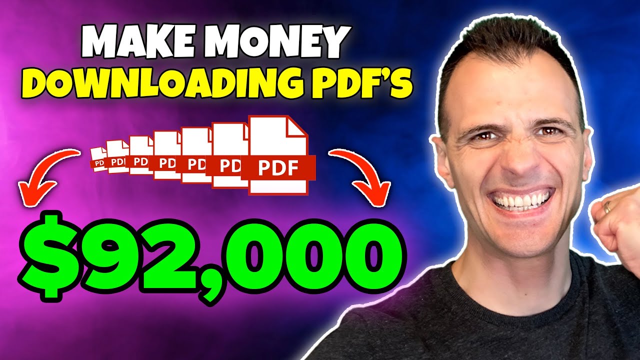 How I Made $92,000 Using FREE PDFs (As a Total Beginner) | Make Money Online