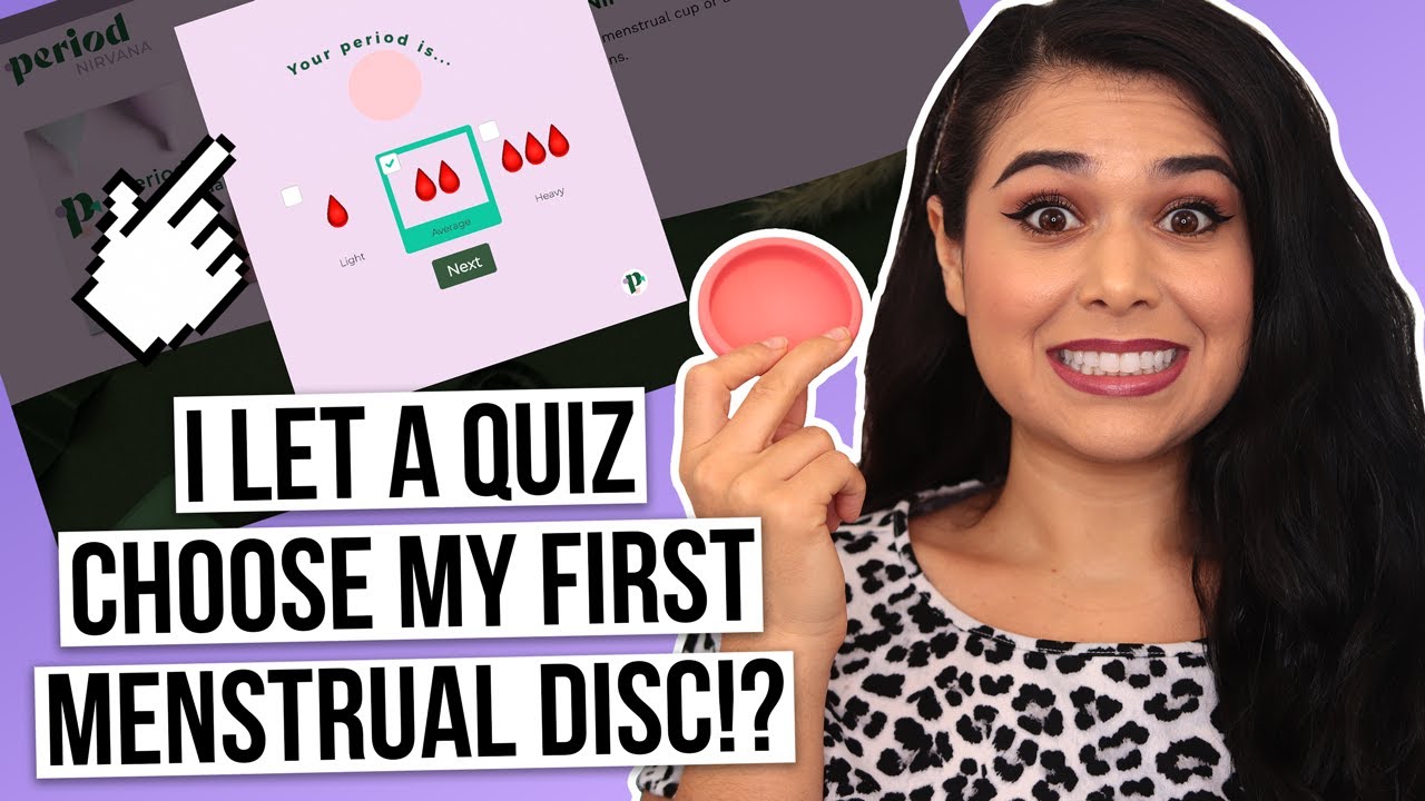 Trying a Menstrual Disc for the First Time... OMG!! (Nixit Review)