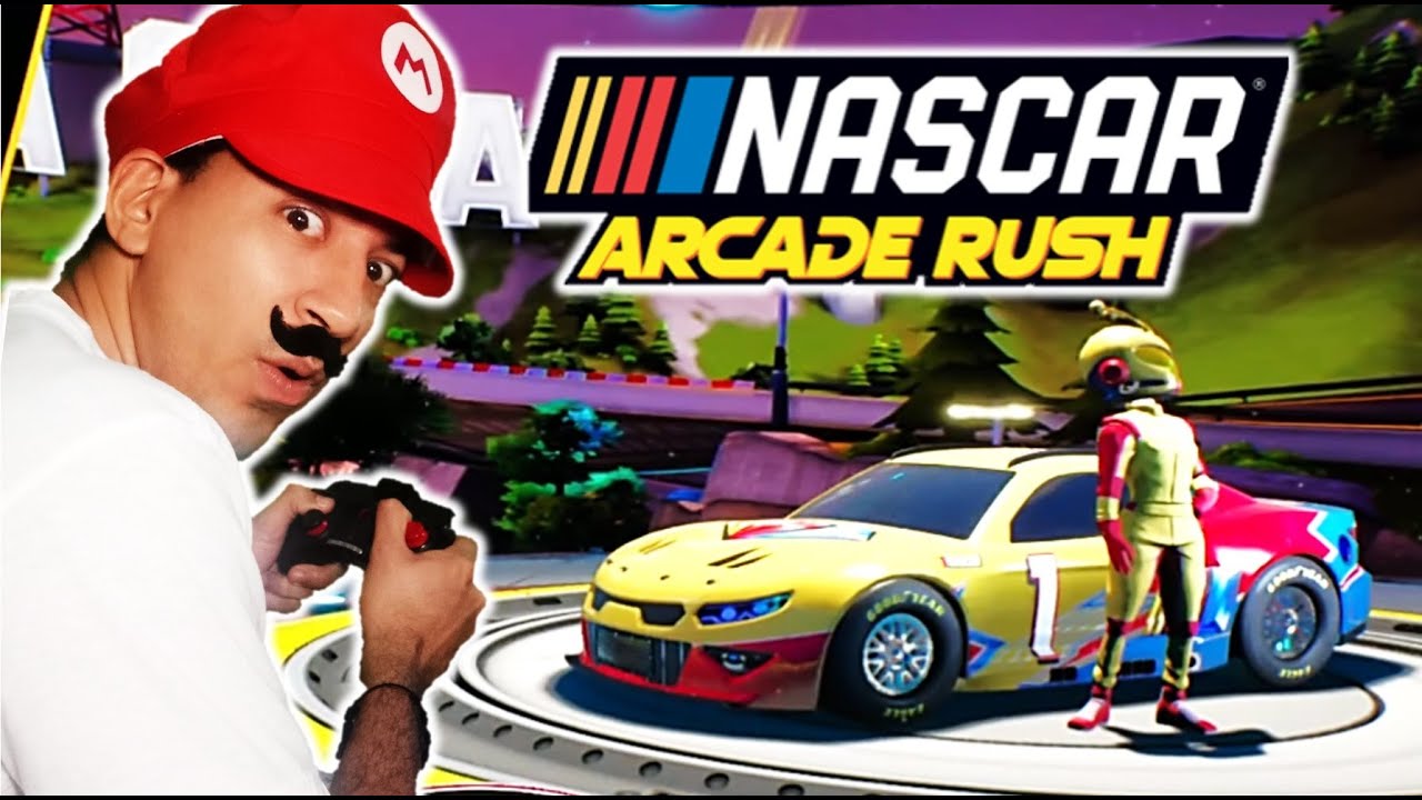 UN NASCAR CON VELOCIDAD DE F-ZERO | NASCAR ARCADE RUSH